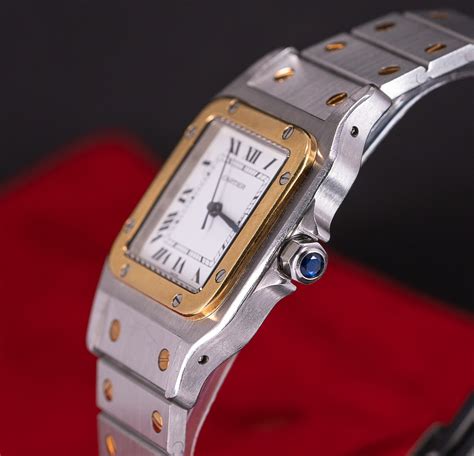 cartier santos carree 2961|carreer santos 2961 price.